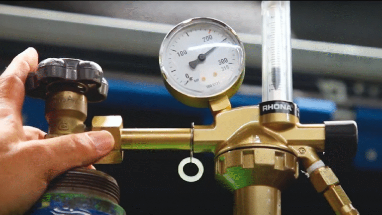 Shielding gas flowmeter