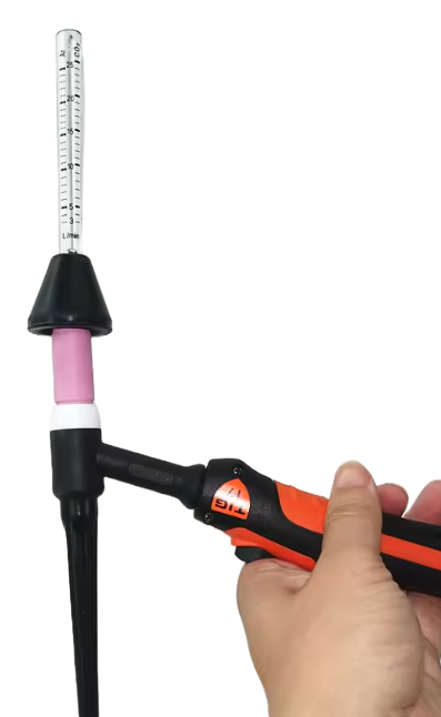 Test Flowmeter - In Use