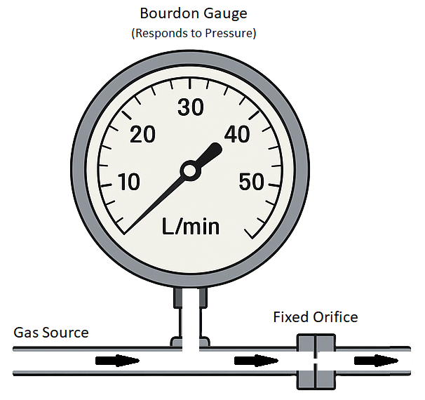 5 Gas Flow Measurement Using A Bourdon Gauge